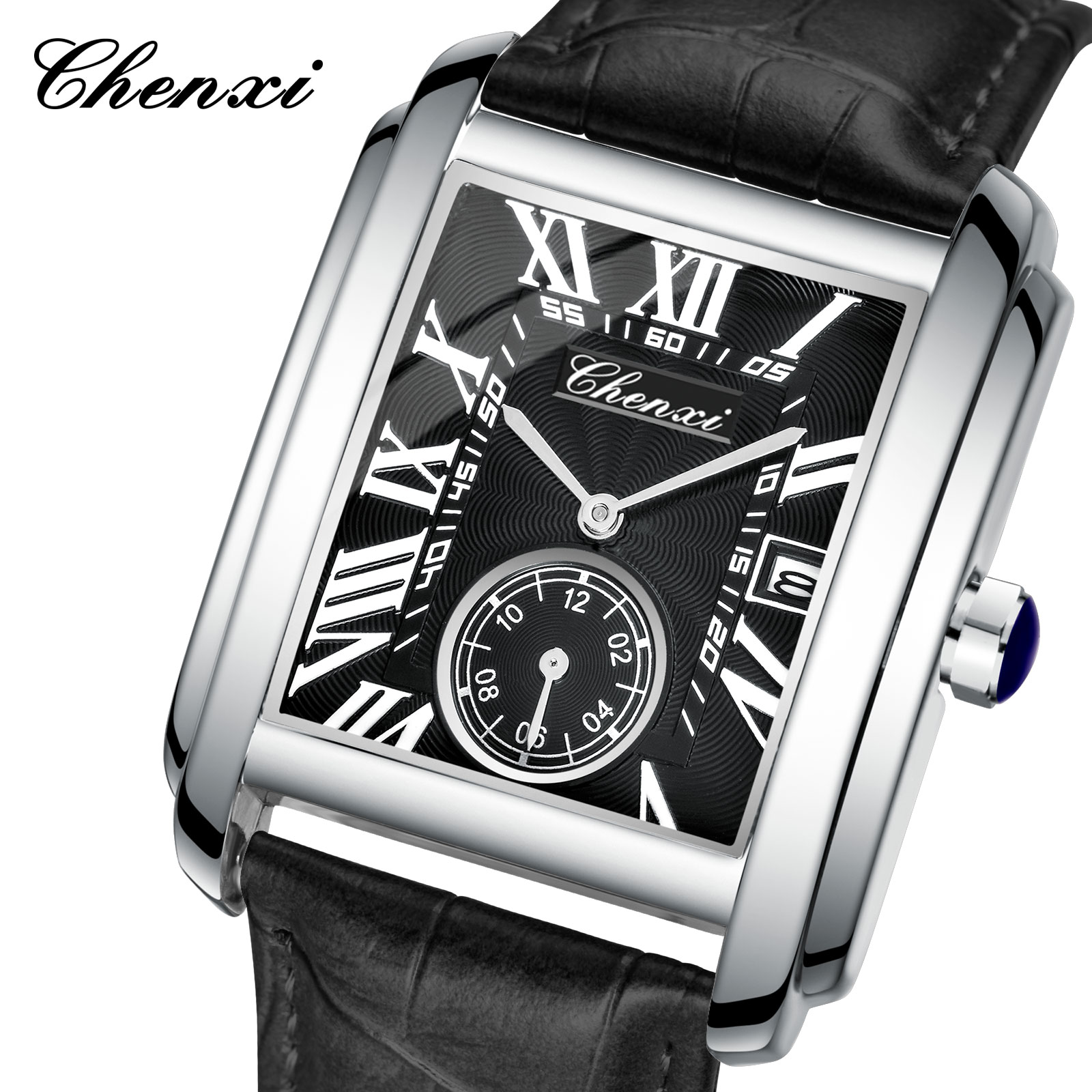 Luxury Watch Holder For Men - Chenxi 8216 nova moda menino clássico