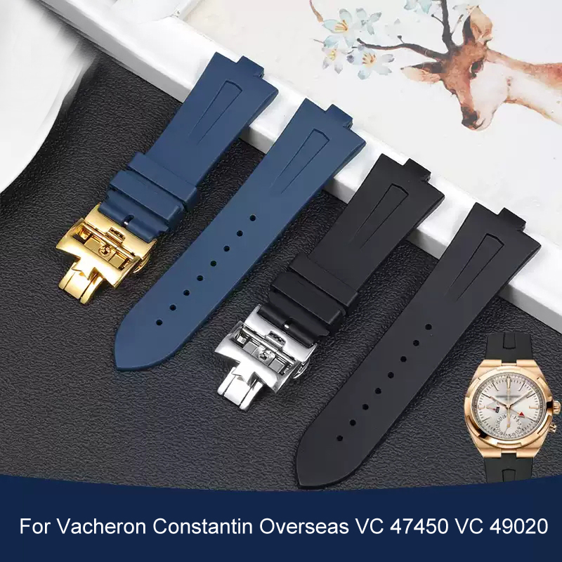 Luxury Watch Constantine - Pulseira de relógio de borracha de