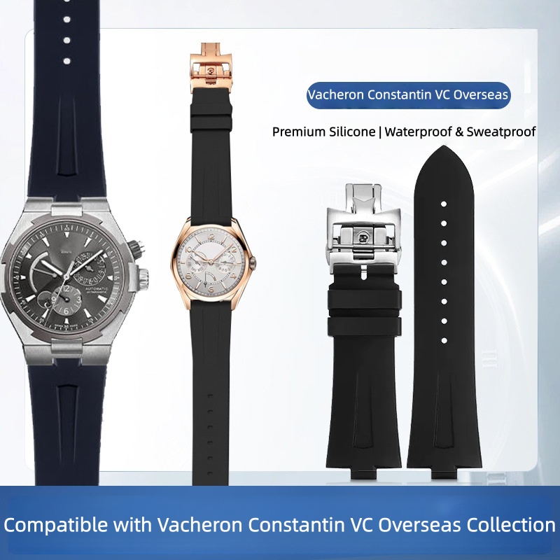 Luxury Watch Constantine - Pulseira de silicone para relógio, pulseira