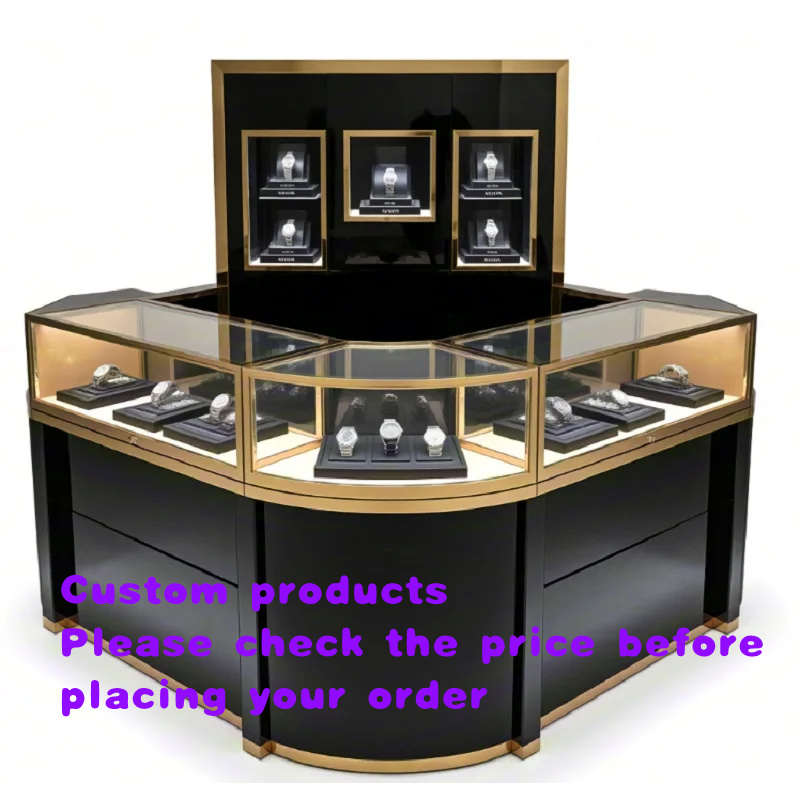 Luxury Watch Boutique - Expositor de Relógios de Luxo Personalizado
