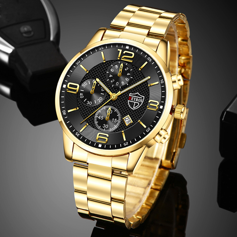 Luxury Watch Holder For Men - relogio masculino Relógio de pulso de