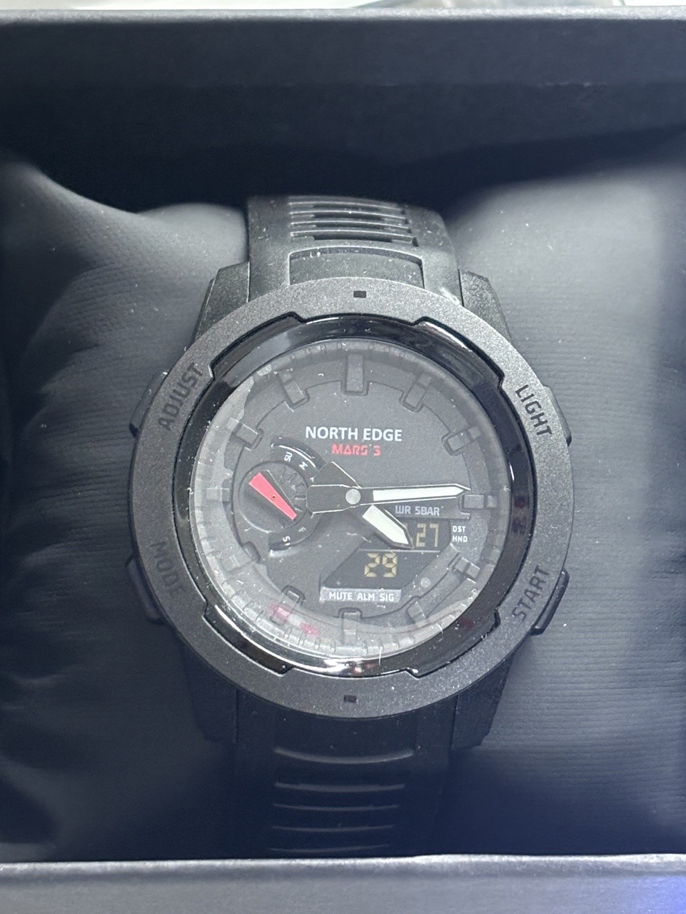 Diver Watch 300M - NORTH EDGE Mars 3 Relógio militar