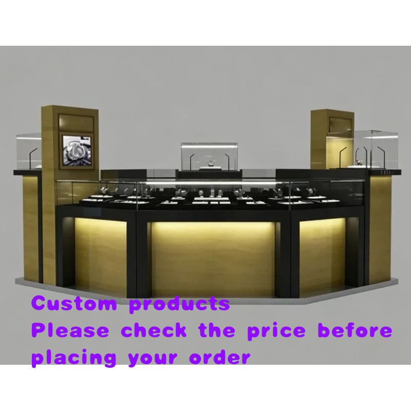 Luxury Watch Boutique - Balcão de Exibição Personalizado de Luxo