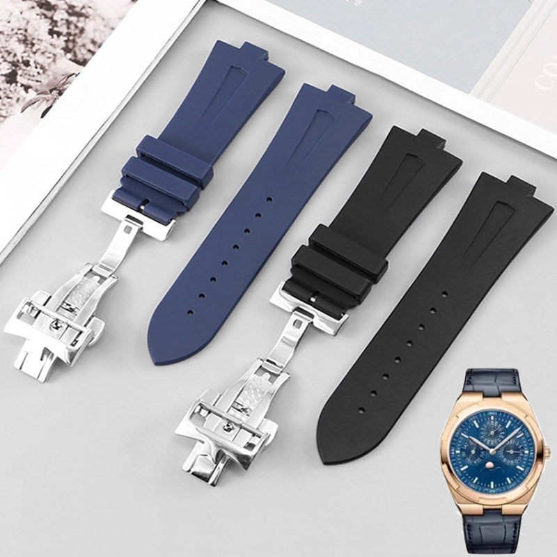 Luxury Watch Constantine - Pulseira de relógio de borracha para