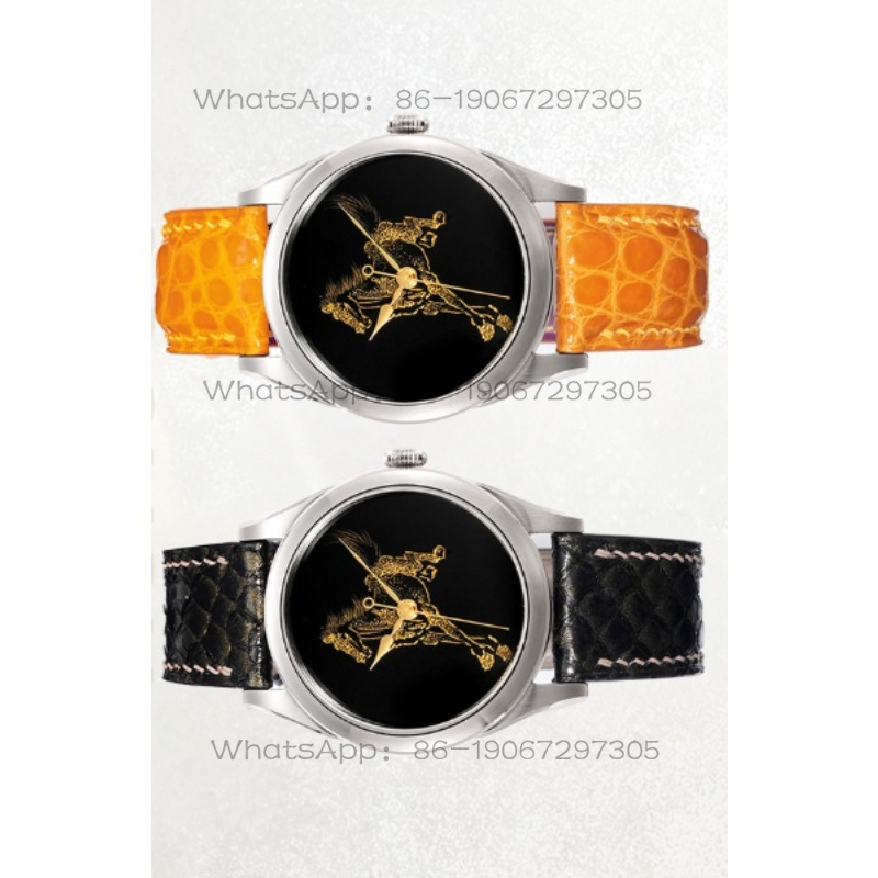 Zodiac Luxury Watch - Relógio Mecânico do Ano do Cavalo,