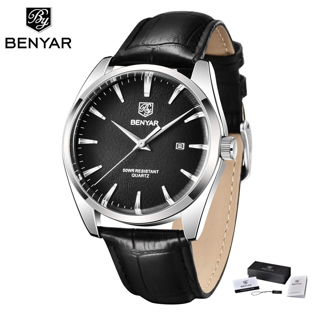 Luxury Watch Holder For Men - Benyar 5163 marca superior de luxo