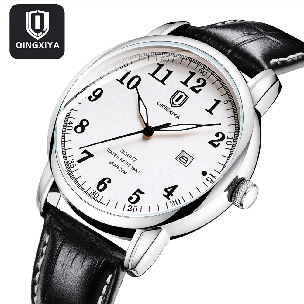 Luxury Watch Holder For Men - Relógio Masculino QINGXIYA de Luxo, Marca