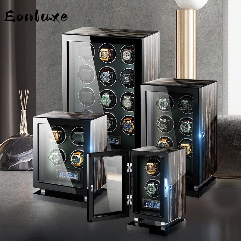 Luxury Watch Winder - Eonluxe Caixa de Relógios Automática Mecânica
