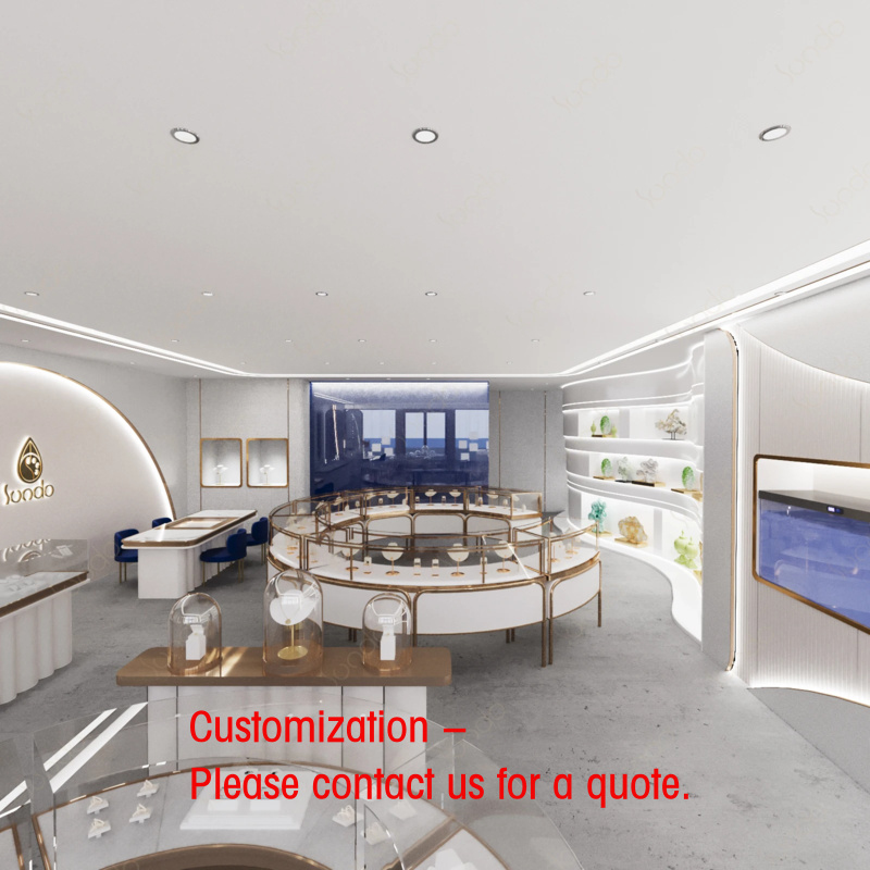Luxury Watch Boutique - Vitrine de Luxo Personalizada para Joias