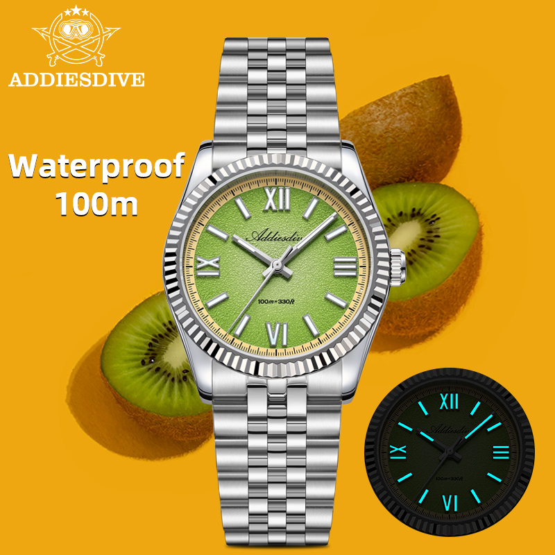 Luxury Watch Gift Box - Addiesdive masculino vh31 relógio de quartzo