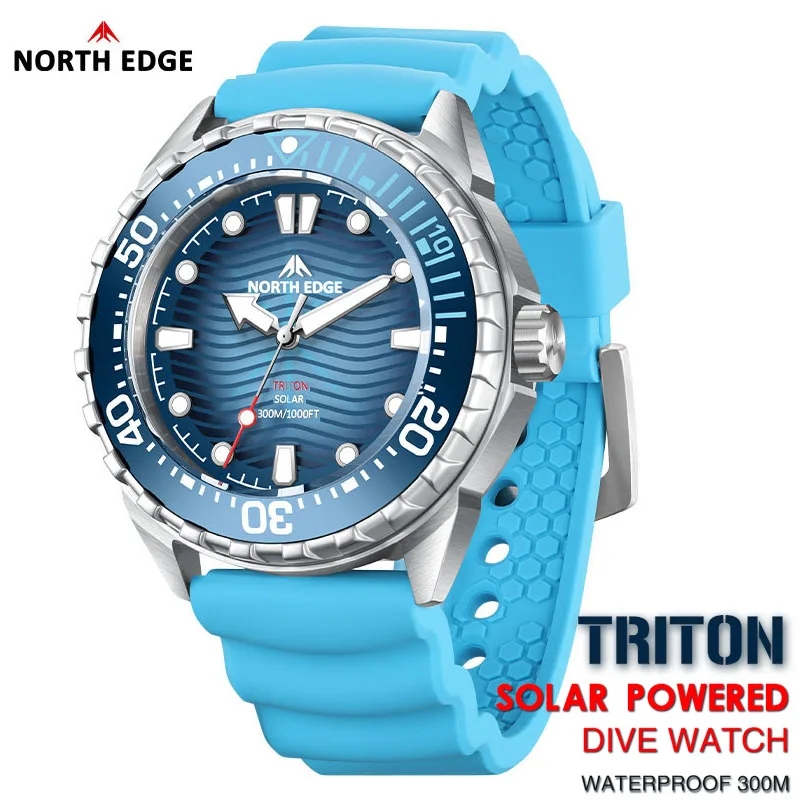 Diver Watch 300M - North edge 2025 novo triton movido