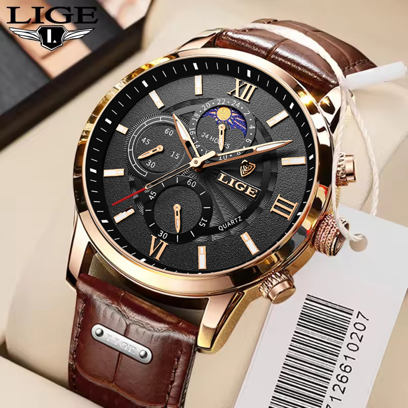 Luxury Watch Holder For Men - Relógios masculinos lige marca superior de