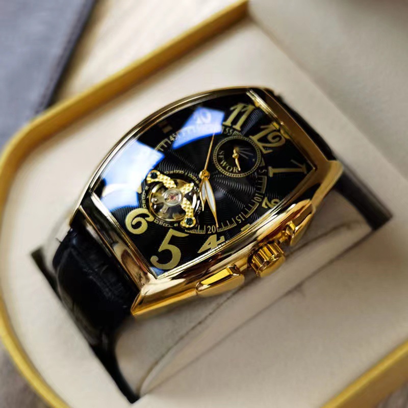 SEWOR-Relógio Mecânico Masculi - Luxury Watch Arabic avaliação e preço