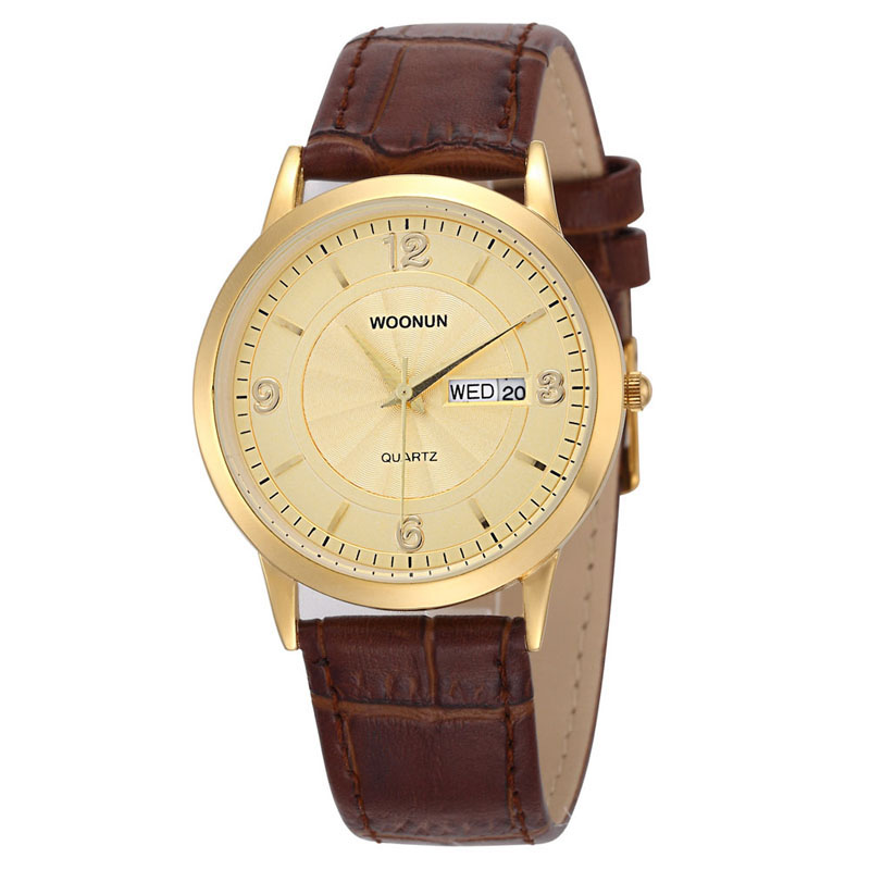 2020 woonun marca superior rel - Luxury Watch Holder For Men avaliação e preço