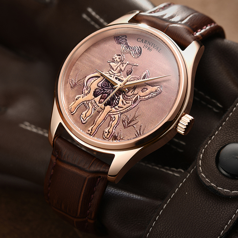 Carnaval marca moda zodíaco bo - Zodiac Luxury Watch avaliação e preço