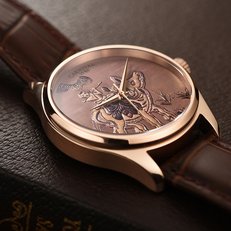 Carnaval marca moda zodíaco bo - Zodiac Luxury Watch avaliação e preço