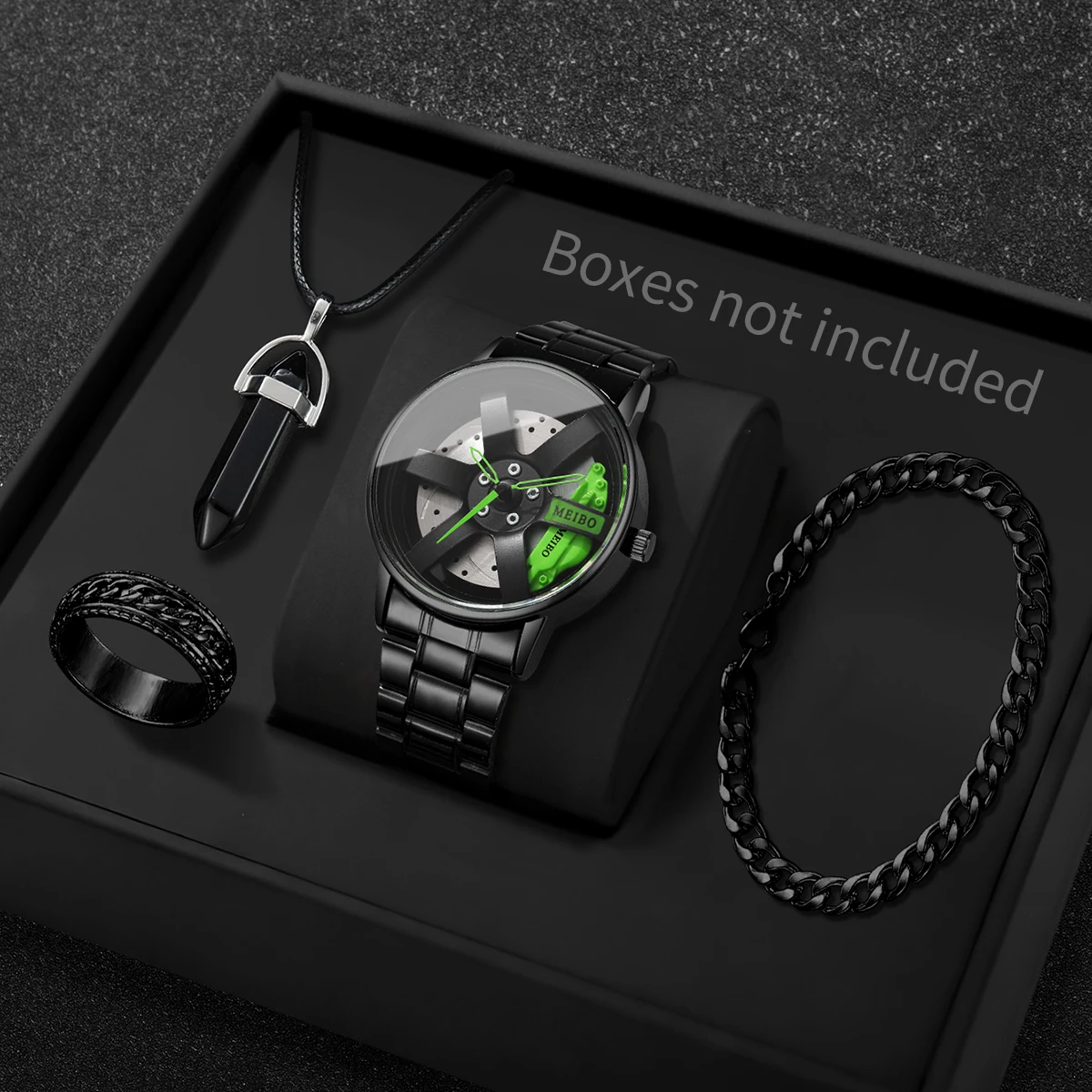 Conjunto de 4 Relógios Masculi - Luxury Watch Organizer For Men avaliação e preço