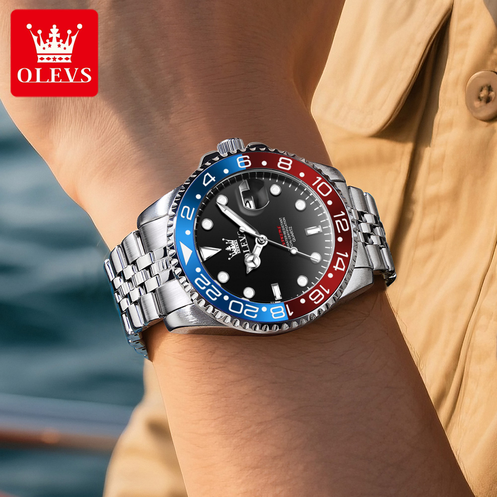 Relógio Masculino OLEVS 5657 O - Luxury Watch Business avaliação e preço