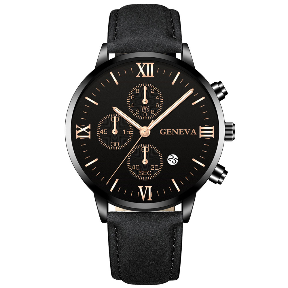 Genebra moda masculina data li - Luxury Watch Holder For Men avaliação e preço