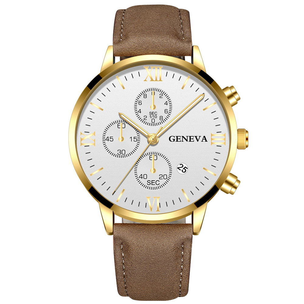 Genebra moda masculina data li - Luxury Watch Holder For Men avaliação e preço