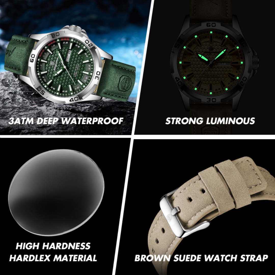 PAAZOMU Relógios masculinos de - Luxury Watch Organizer For Men avaliação e preço