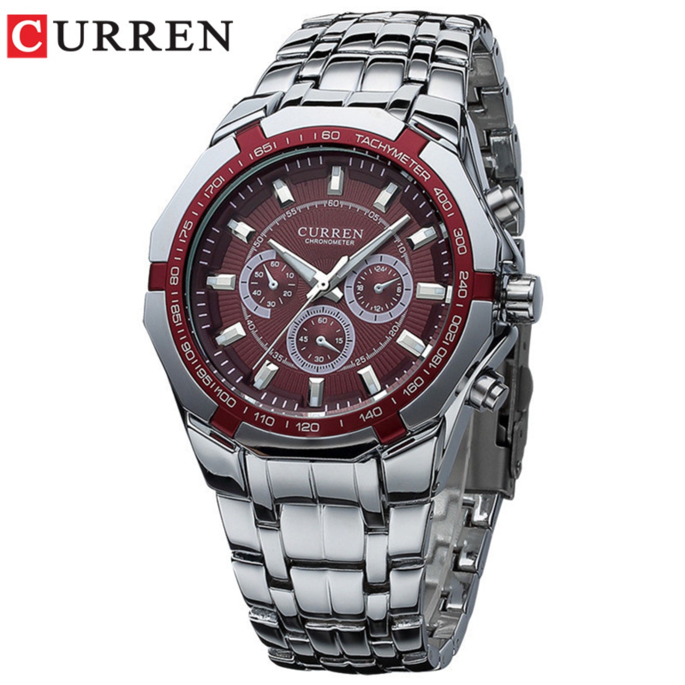 Relógio Masculino de Luxo CURR - Luxury Watch Business avaliação e preço