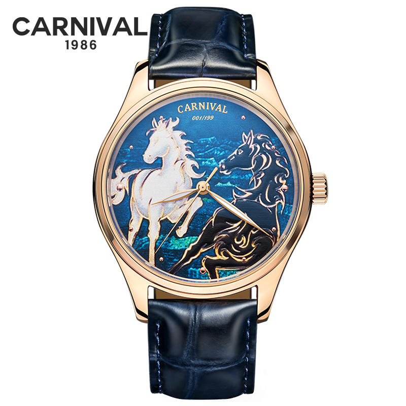 Relógio Mecânico de Moda Carni - Zodiac Luxury Watch avaliação e preço