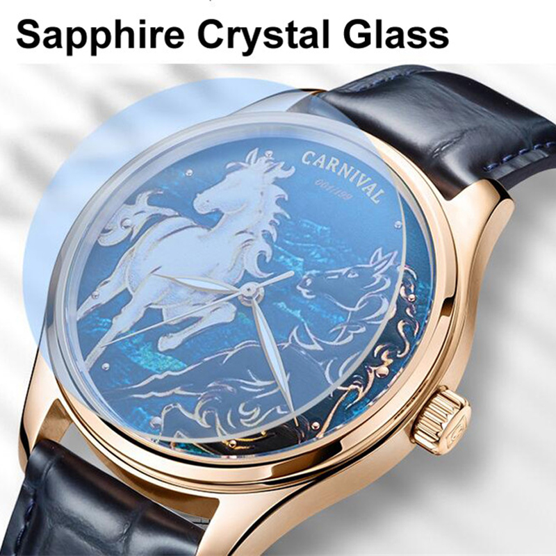 Relógio Mecânico de Moda Carni - Zodiac Luxury Watch avaliação e preço