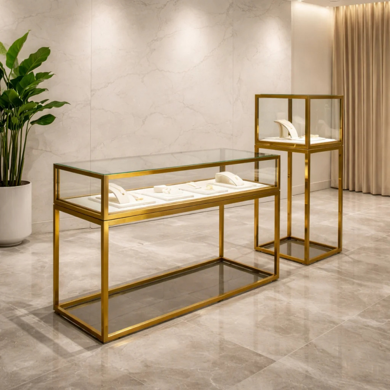 Mostrador de Joias Retangular  - Luxury Watch Boutique avaliação e preço