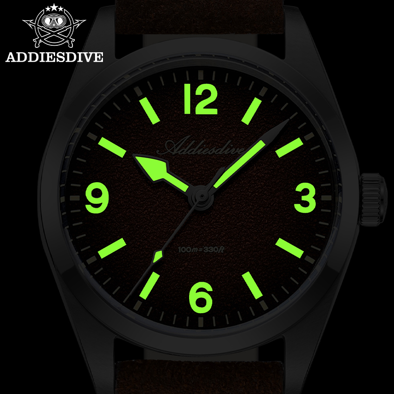 ADDIESDIVE 36MM 200M Relógios  - Luxury Watch Leather Strap avaliação e preço