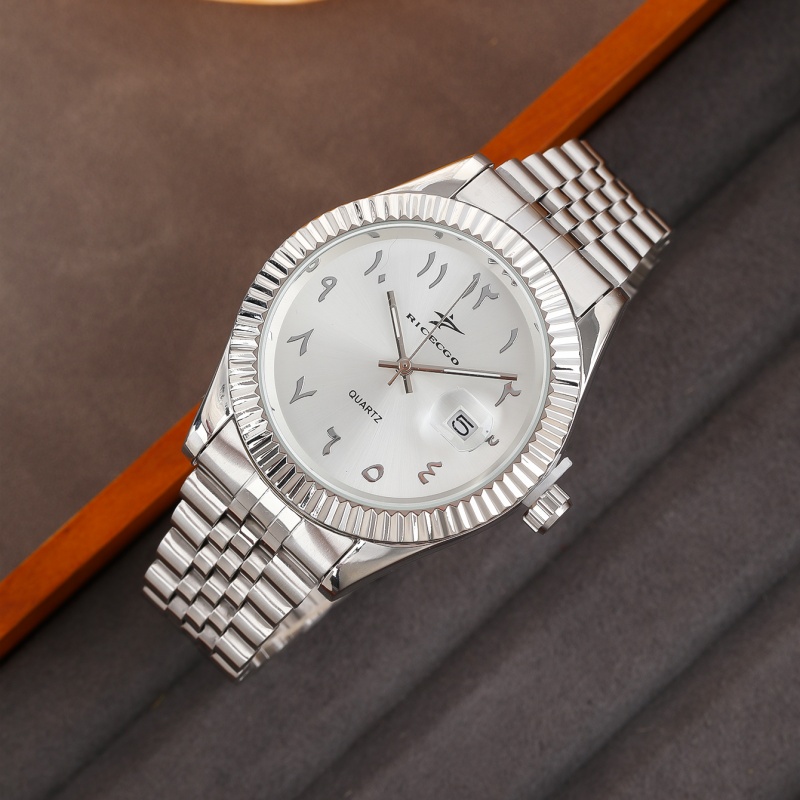 Moda masculina relógios data h - Luxury Watch Arabic avaliação e preço