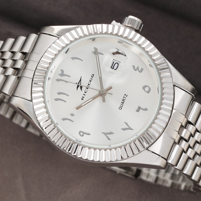 Moda masculina relógios data h - Luxury Watch Arabic avaliação e preço