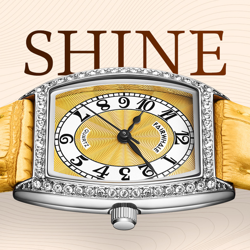 Mark Fairwhale 3450 Moda Elega - Luxury Watch Arabic avaliação e preço