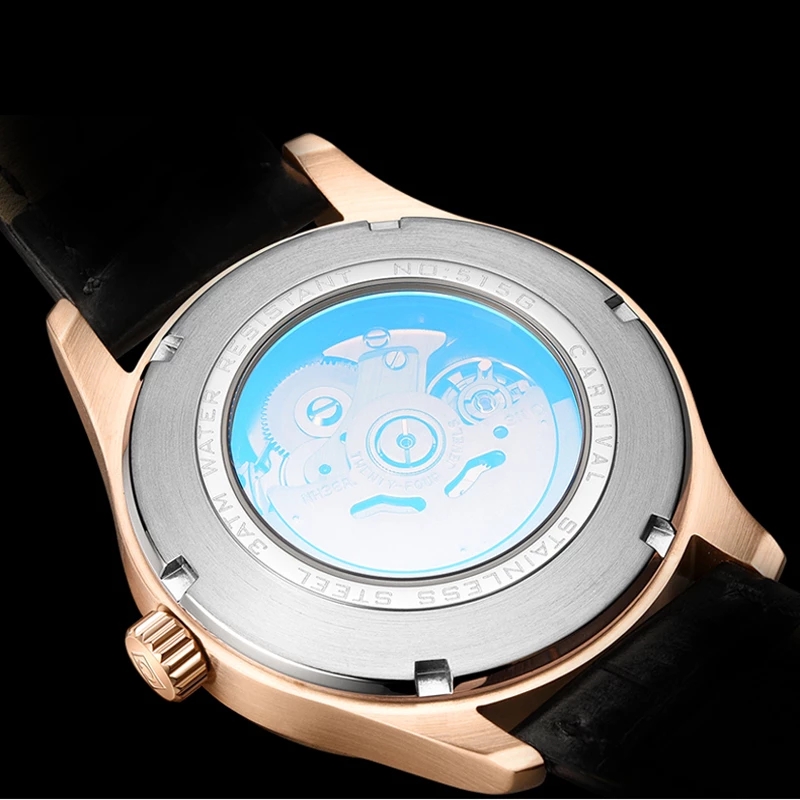 CARNIVAL-Relógio mecânico masc - Zodiac Luxury Watch avaliação e preço