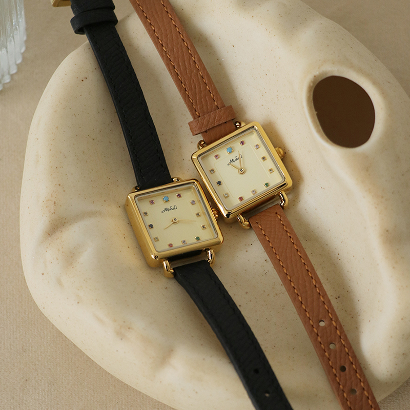 Relógio feminino original, est - Luxury Watch Leather Strap avaliação e preço