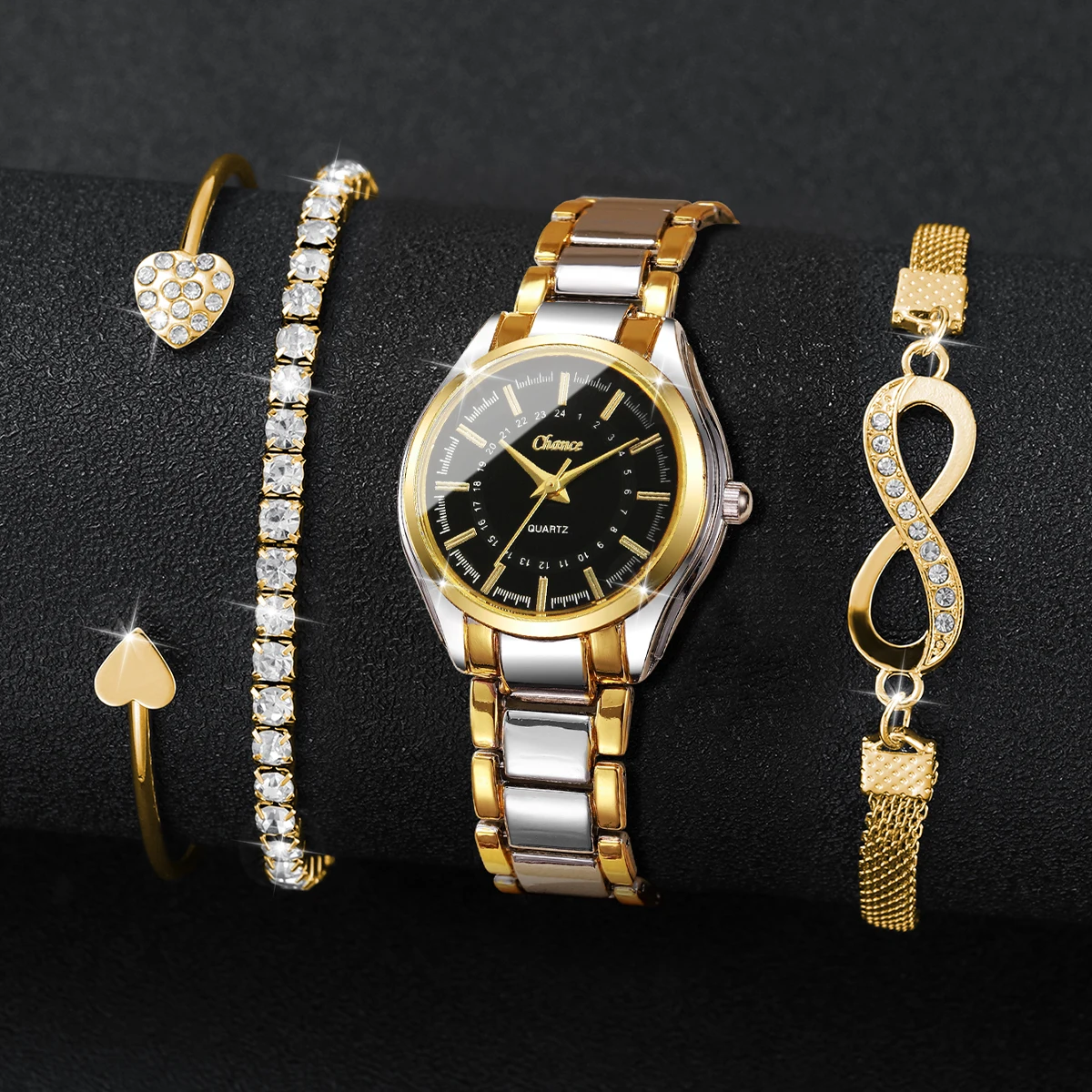 Conjunto de relógios femininos - Luxury Watch Gift Box avaliação e preço