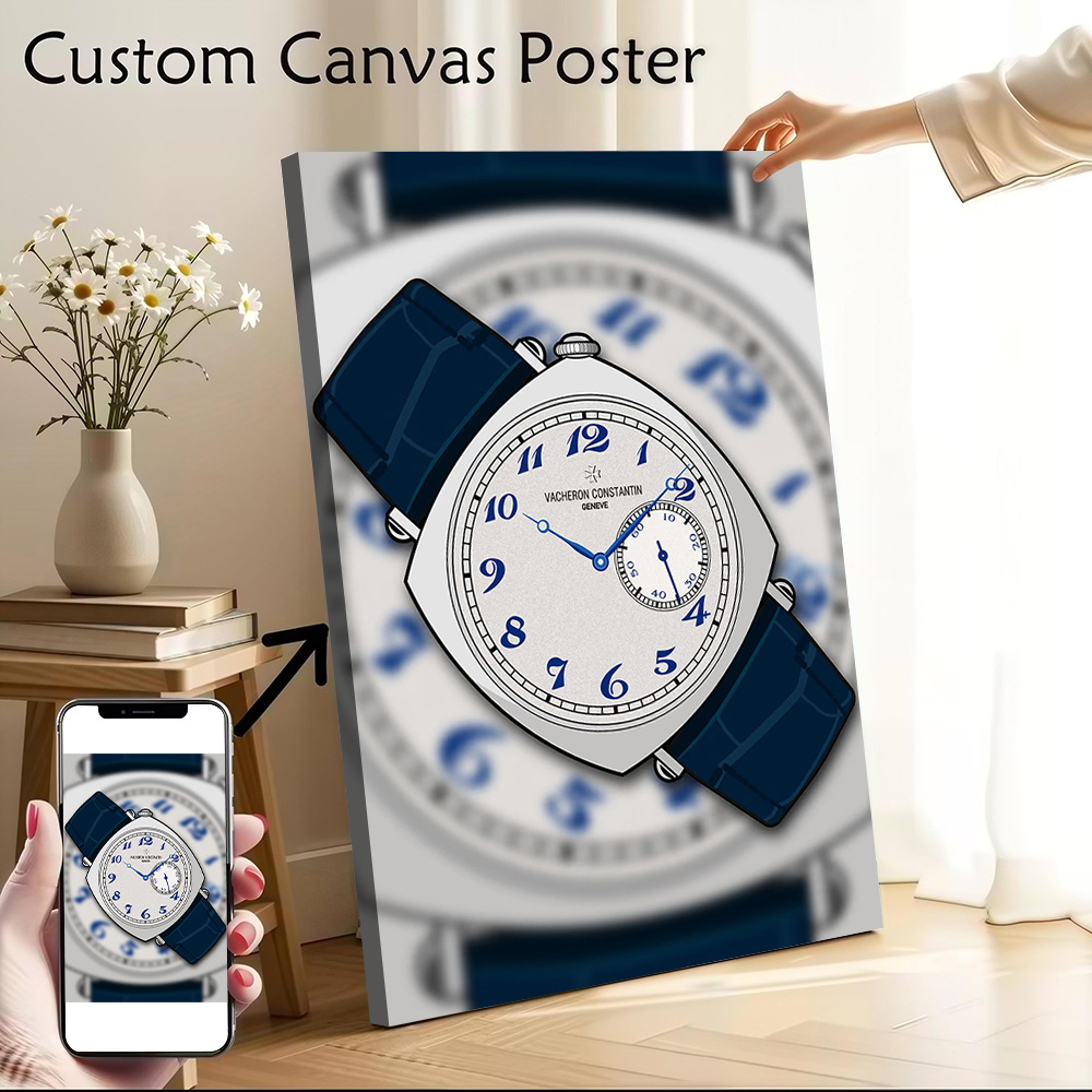 Pôster de Lona Impresso Vacher - Luxury Watch Constantine avaliação e preço