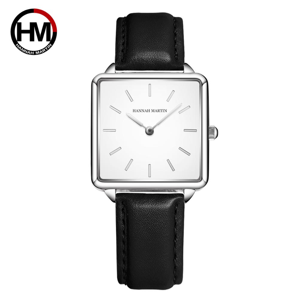 Relógio de pulso de couro genu - Luxury Watch Leather Strap avaliação e preço