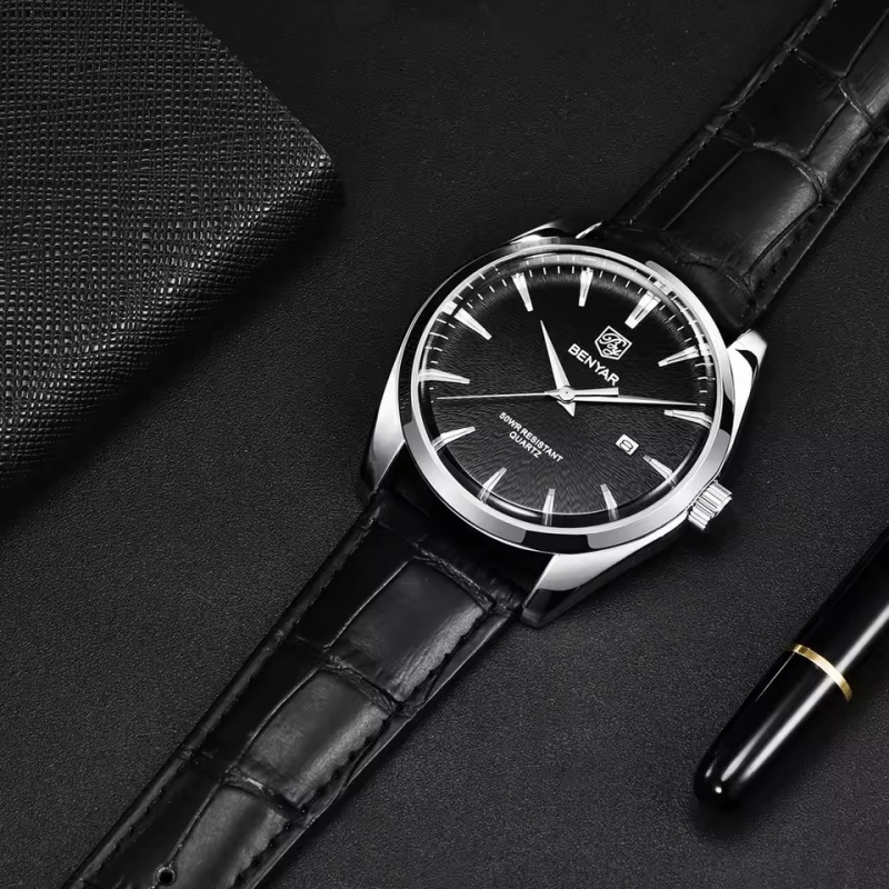 Benyar 5163 marca superior de  - Luxury Watch Holder For Men avaliação e preço