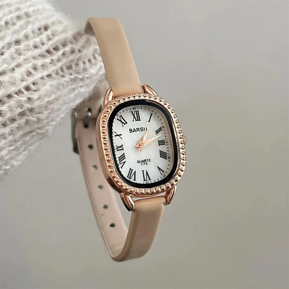Famosa marca feminina diamante - Luxury Watch Leather Strap avaliação e preço