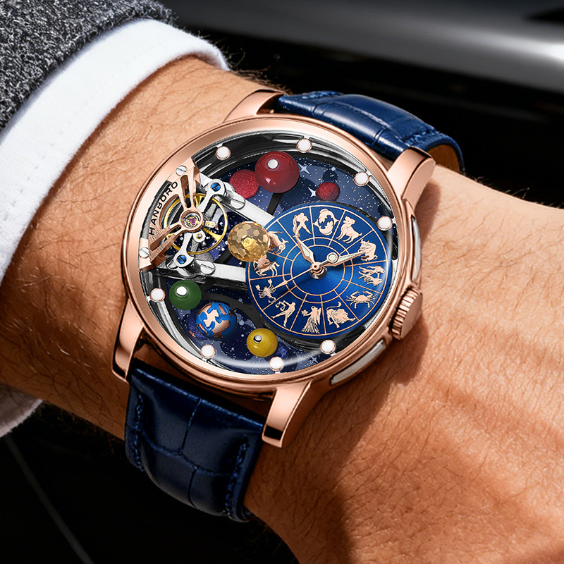 Relógio Masculino Starry Sky:  - Luxury Watch Arabic avaliação e preço