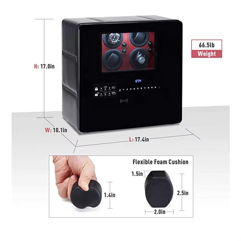 Caixa de Luxo para Relógios co - Luxury Watch Winder avaliação e preço