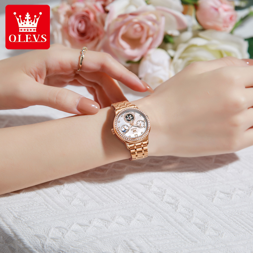 Relógios Femininos OLEVS, Marc - Luxury Watch Gift Box avaliação e preço