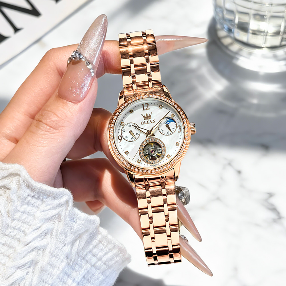 Relógios Femininos OLEVS, Marc - Luxury Watch Gift Box avaliação e preço