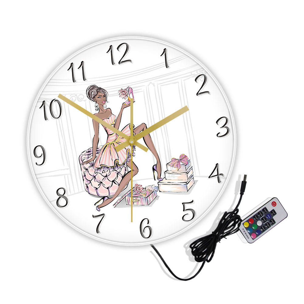 Moda menina com sapatos de sal - Luxury Watch Boutique avaliação e preço