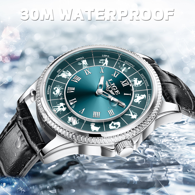 Relógio Masculino LIGE Zodiac, - Zodiac Luxury Watch avaliação e preço